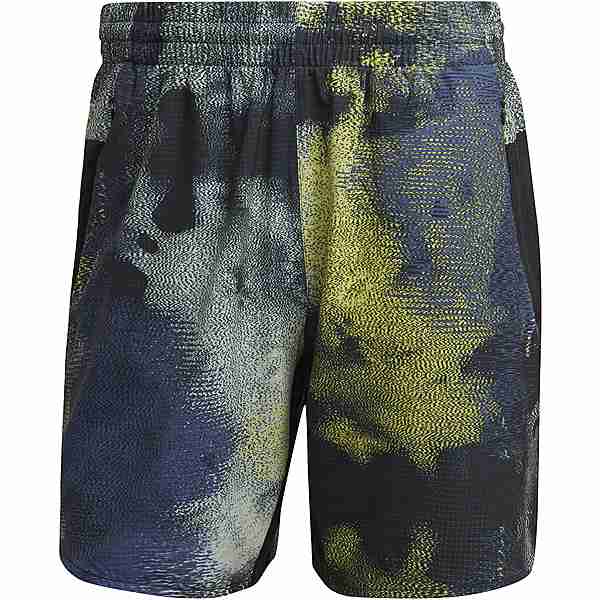 adidas D4T HIIT Funktionsshorts Herren multicolor-impact yellow