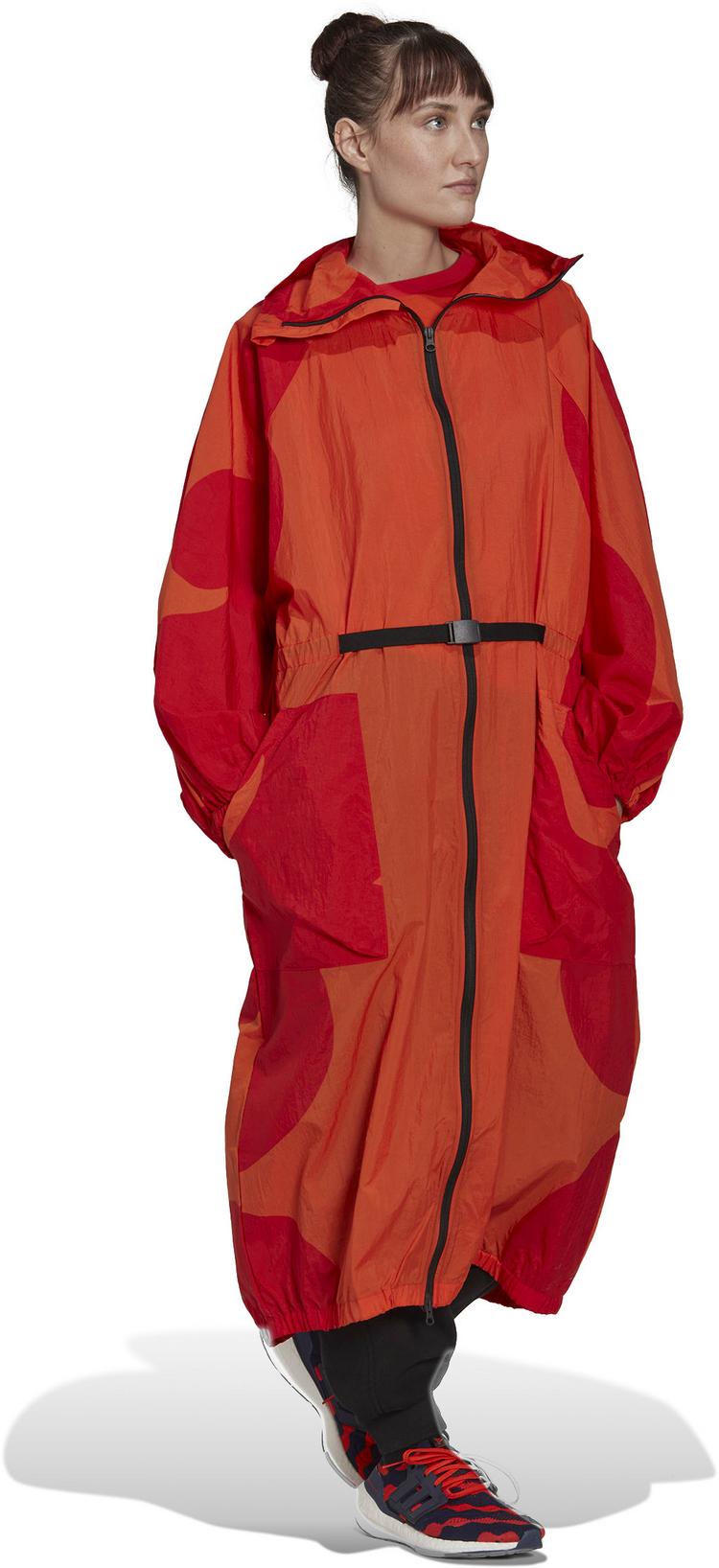 adidas adidas Marimekko Kapuzenmantel Damen - collegiate orange - 0 | SportScheck