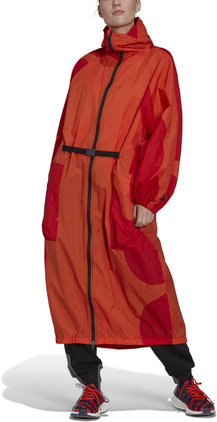 adidas adidas Marimekko Kapuzenmantel Damen - collegiate orange - 2 | SportScheck