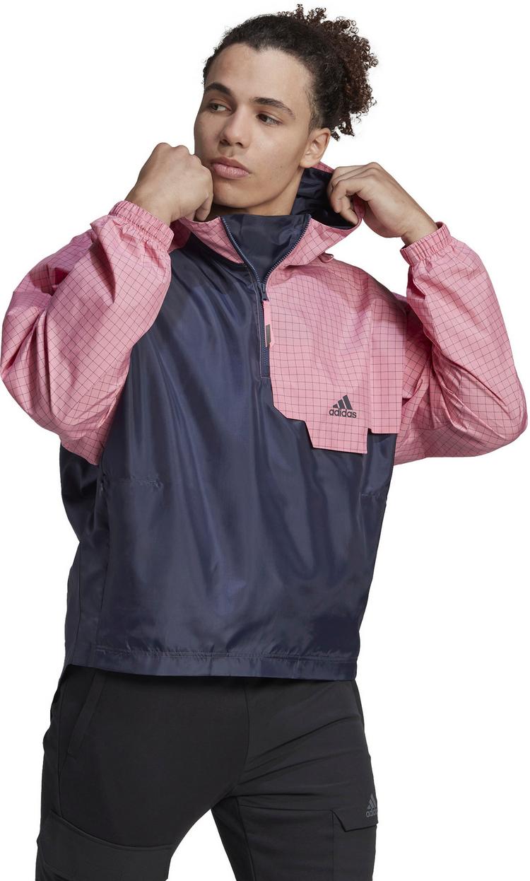 adidas adidas X-City Windbreaker Herren - bliss pink-shadow navy - 2 | SportScheck