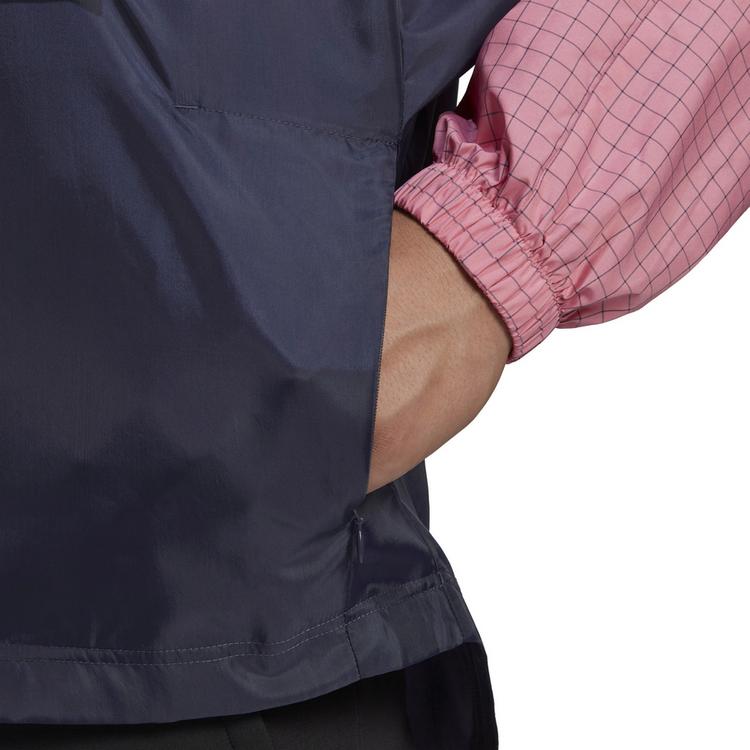 adidas adidas X-City Windbreaker Herren - bliss pink-shadow navy - 5 | SportScheck