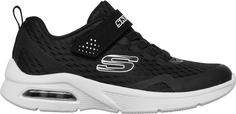 Skechers MICROSPEC MAX Sneaker Kinder black-white