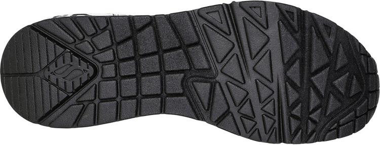 Skechers Skechers Uno Sneaker Damen - white duraleather w black and grey heart print-mesh trim - 1 | SportScheck