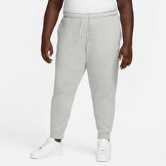 Rückansicht von Nike NSW CLUB Sweathose Damen dk grey heather-white