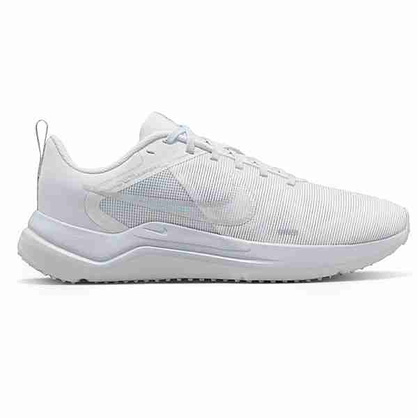 Nike DOWNSHIFTER 12 Laufschuhe Damen white-metallic silver-pure platinum