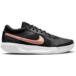 Nike ZOOM COURT LITE 3 Clay Tennisschuhe Damen black-mtlc red bronze-white