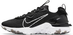 Rückansicht von Nike React Vision Sneaker Herren black-white-black