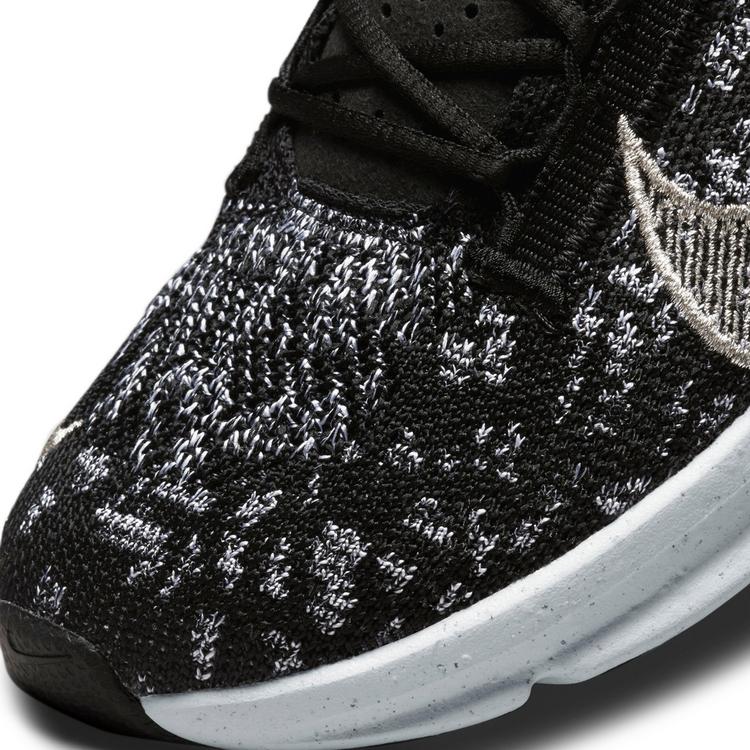 Nike Nike SuperRep Go 3 Flyknit "Next Nature" Fitnessschuhe Damen - black-metallic silver-white - 4 | SportScheck