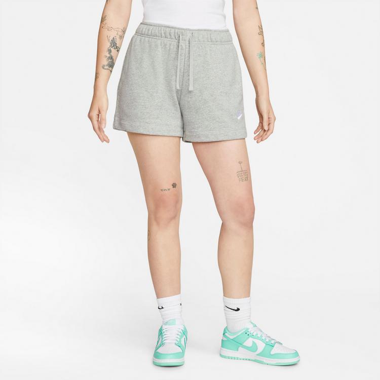 Nike Nike NSW CLUB Sweatshorts Damen - dk grey heather-white - 0 | SportScheck
