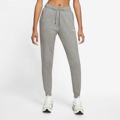 Rückansicht von Nike NSW CLUB Sweathose Damen dk grey heather-white