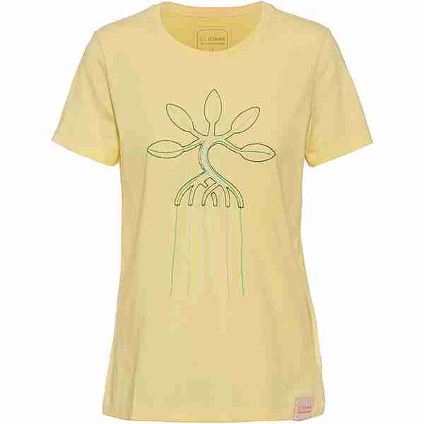 SOMWR Vibrant Roots T-Shirt Damen lemon meringue
