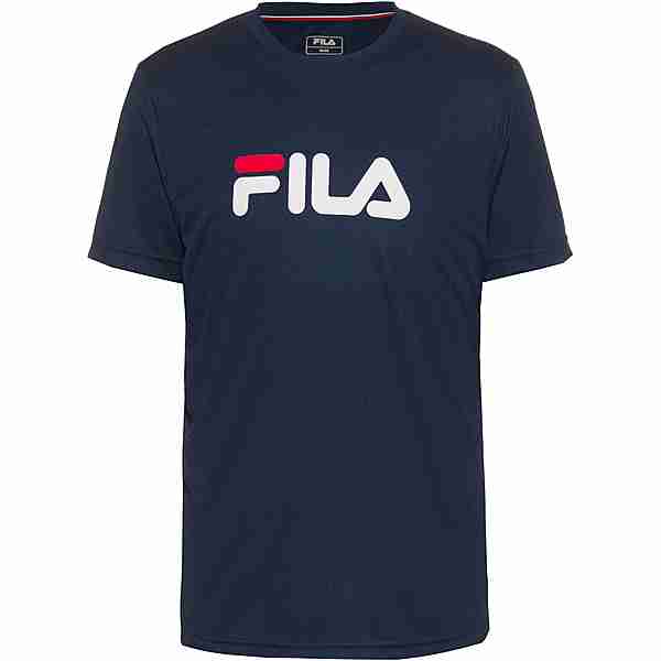 FILA Logo Tennisshirt Herren peacoat blue