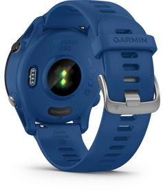 Rückansicht von Garmin Forerunner 255 Basic Sportuhr tidal blue