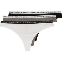 Tommy Hilfiger String Damen medium grey htr-white-black