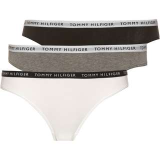 Tommy Hilfiger Slip Damen medium grey htr-white-black