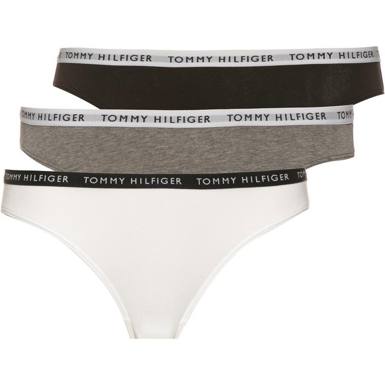 Tommy Hilfiger Tommy Hilfiger Unterhose Damen - medium grey htr-white-black - 0 | SportScheck