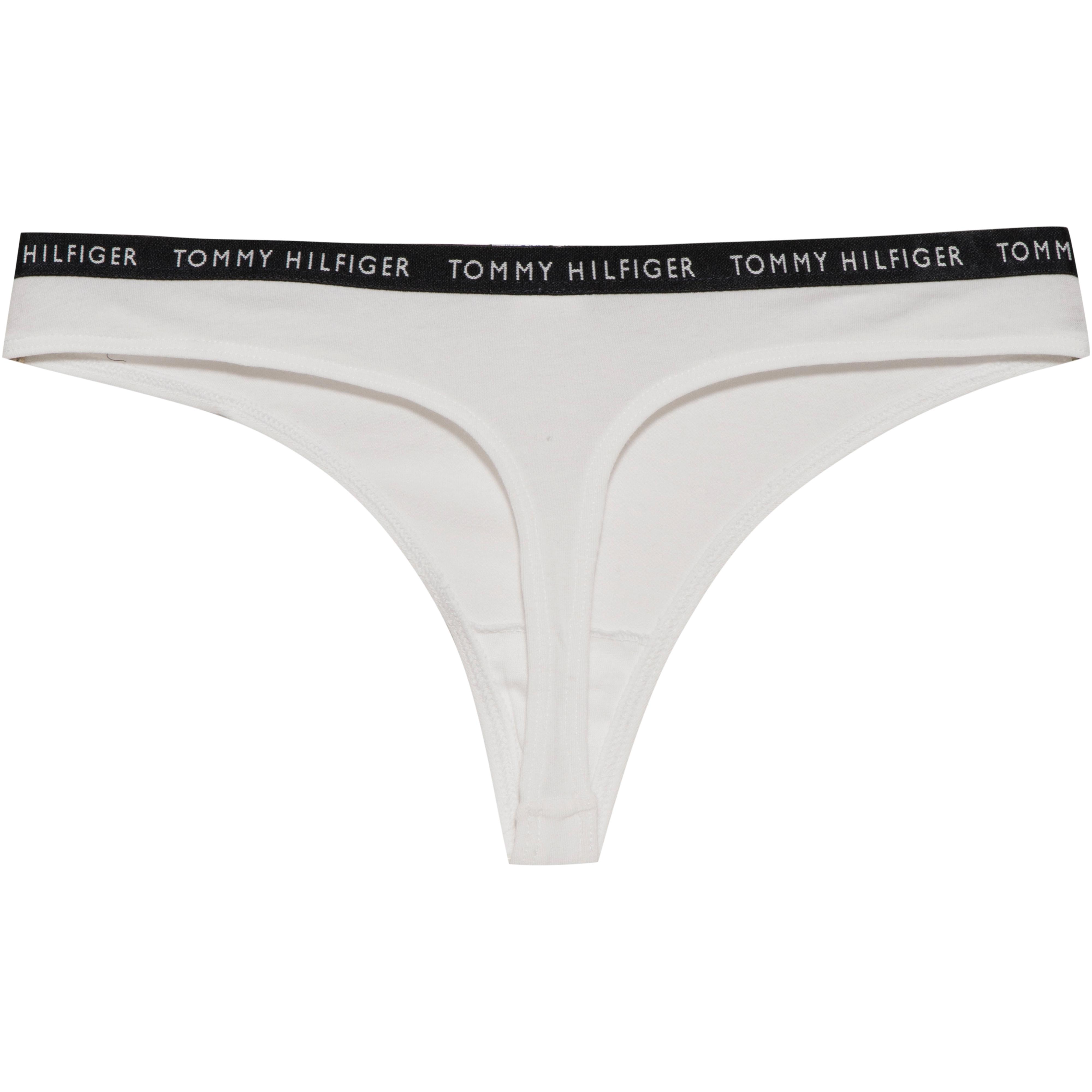 Tommy Hilfiger Unterhose Damen medium grey htr-white-black im Online Shop  von SportScheck kaufen