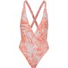 Tommy Hilfiger PLUNGE ONE PIECE Badeanzug Damen - pineapple tropic