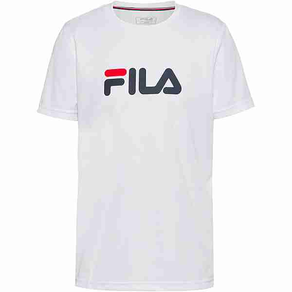 FILA Logo Tennisshirt Herren white