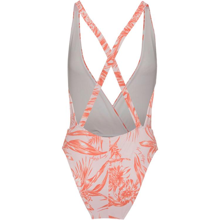 Tommy Hilfiger Tommy Hilfiger PLUNGE ONE PIECE Badeanzug Damen - pineapple tropic - 0 | SportScheck