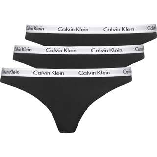 Calvin Klein String Damen black