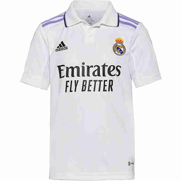 adidas Real Madrid 22-23 Heim Trikot Kinder white