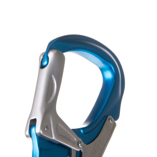 Rückansicht von LACD Set Via Ferrata Pro Evo S 2.0 Klettersteigset grey-blue