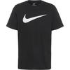 Nike Icon Swoosh T-Shirt Herren - black-white