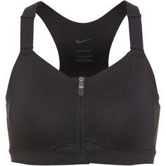 Nike ALPHA Sport-BH Damen black-black-dk smoke grey-dk smoke grey