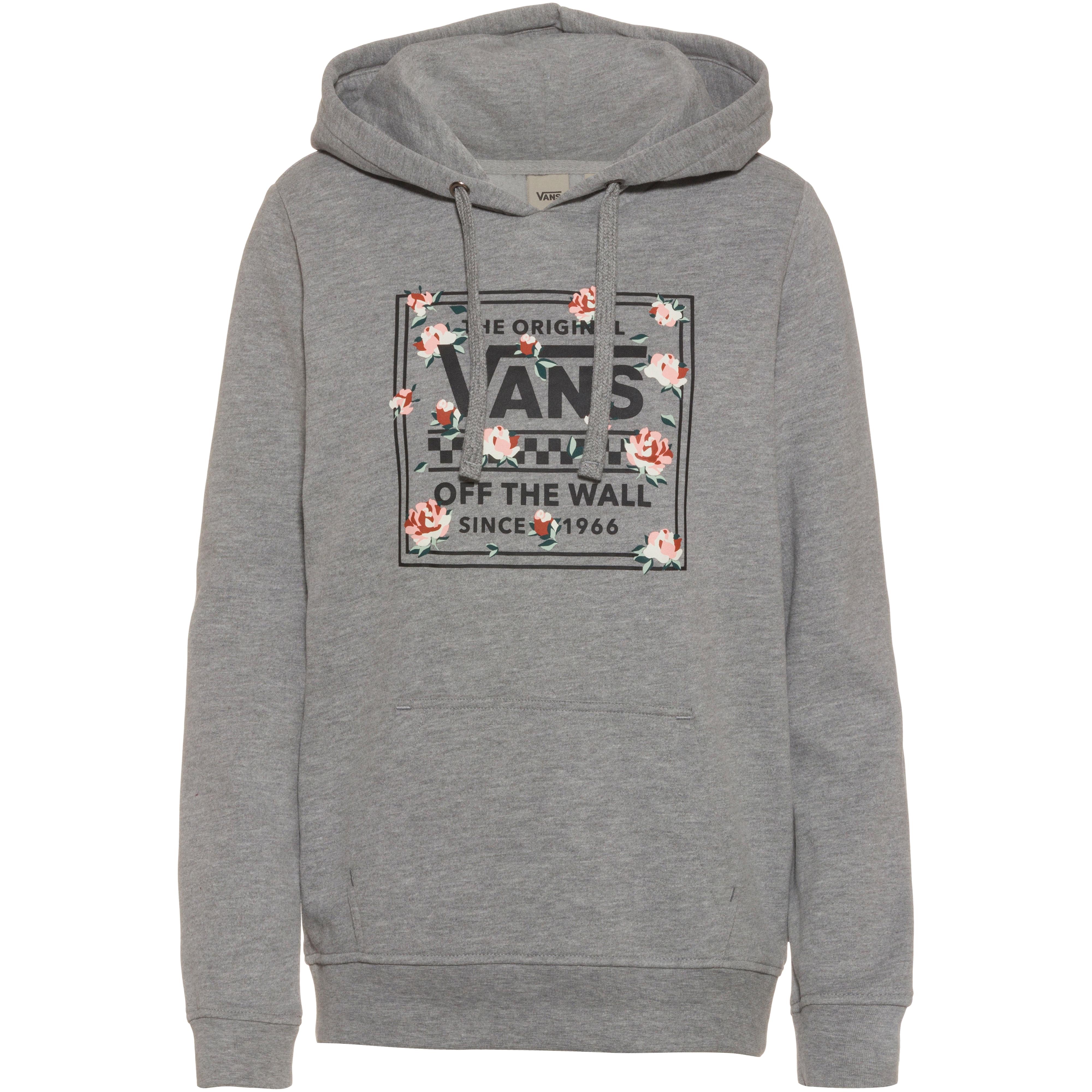 Vans Stackton Floral Hoodie Damen grey heather im Online Shop von