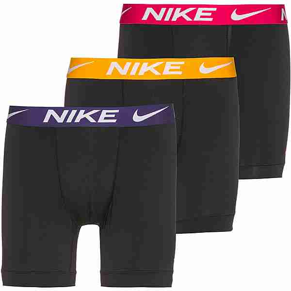 Nike Everyday Essential Boxershorts Herren black-uni gold-rush pink-electro purple