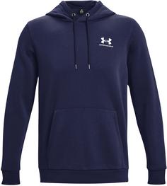 Under Armour Essential Hoodie Herren midnight navy-white