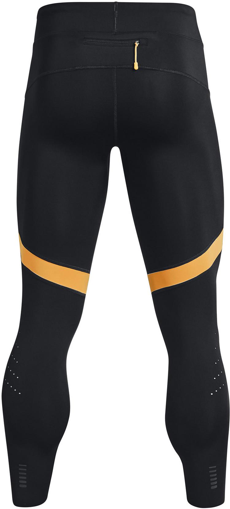 Under Armour Under Armour SPEEDPOCKET Lauftights Herren - black-orange ice-reflective - 0 | SportScheck