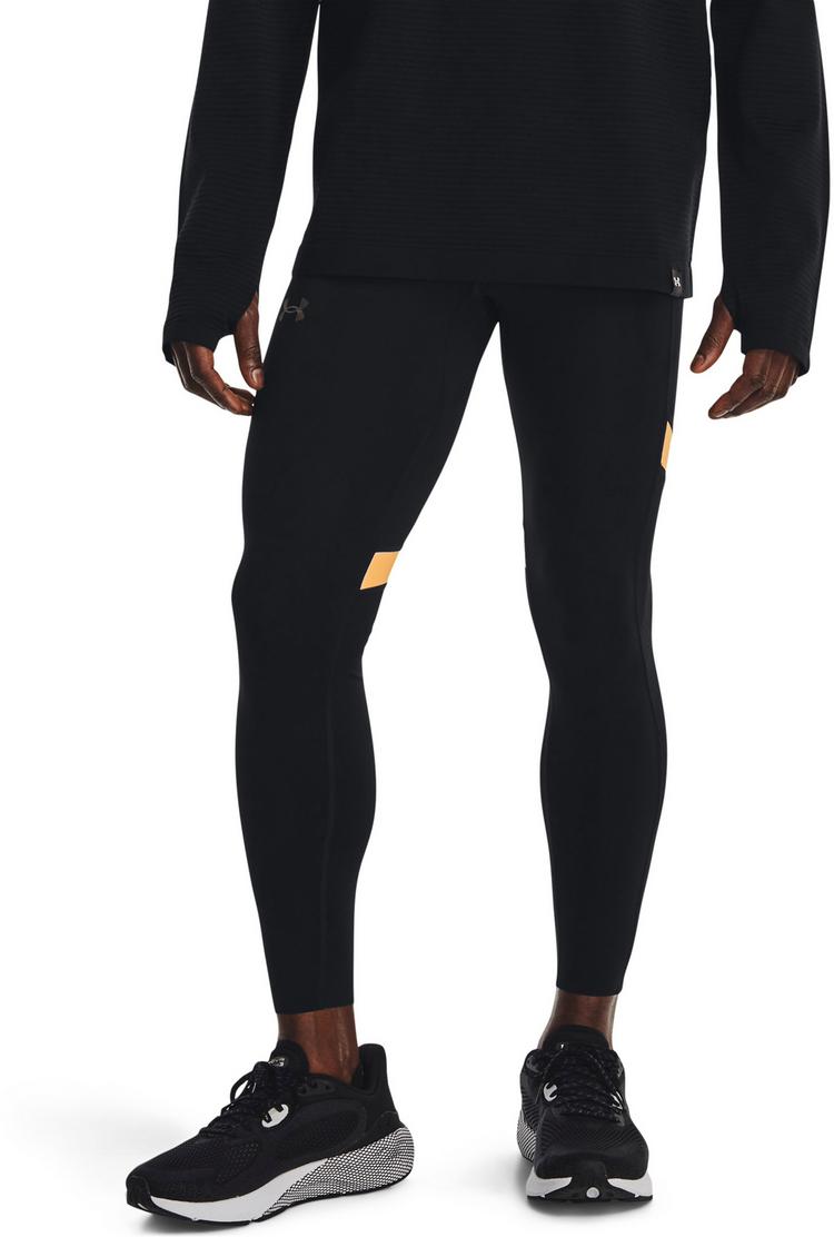Under Armour Under Armour SPEEDPOCKET Lauftights Herren - black-orange ice-reflective - 0 | SportScheck