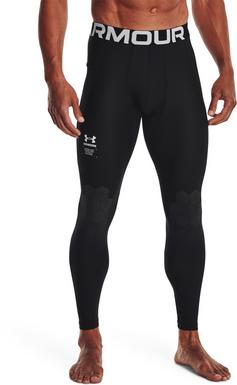 Rückansicht von Under Armour HG ARMOURPRINT Tights Herren black-halo gray