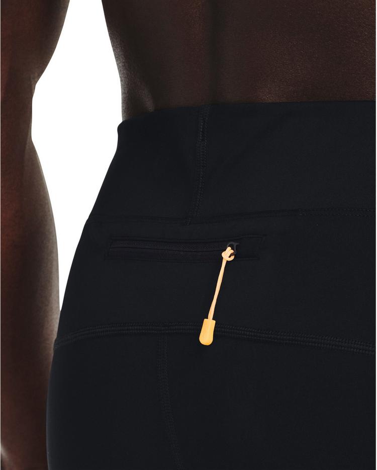 Under Armour Under Armour SPEEDPOCKET Lauftights Herren - black-orange ice-reflective - 2 | SportScheck