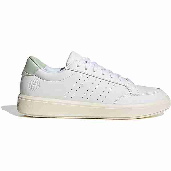 adidas Nova Court Sneaker Damen ftwr white-ftwr white-linen green