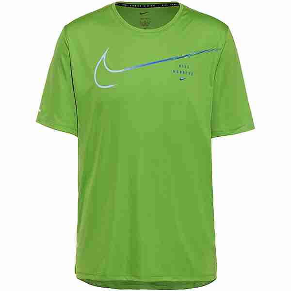 Nike Miler Funktionsshirt Herren chlorophyll-medium blue