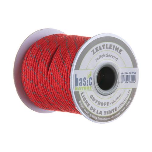 Basic Nature Zeltleine reflektierend 30 m Zeltleine