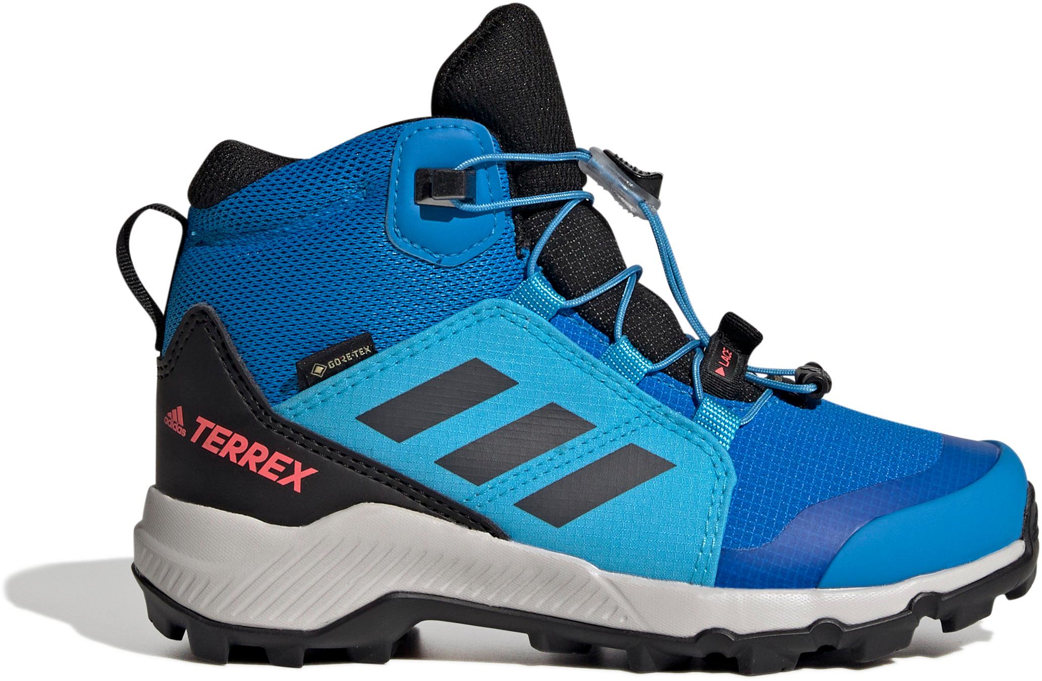 Wrak laag precedent Adidas TERREX Mid GORE-TEX K Wanderschuhe Kinder blue rush-grey six-turbo  im Online Shop von SportScheck kaufen
