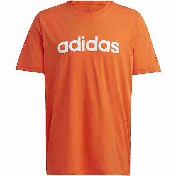 adidas T-Shirt Herren semi impact orange-white