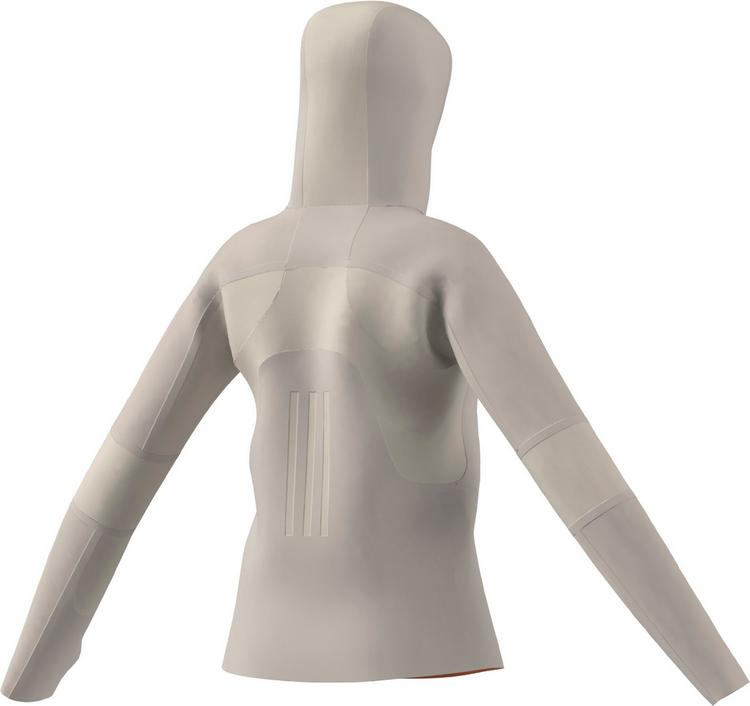 adidas adidas XCITY Laufhoodie Damen - alumina-beam orange - 0 | SportScheck