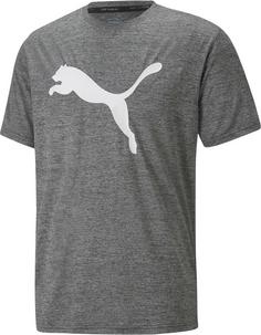 PUMA FAVOURITE HEATHER CAT Funktionsshirt Herren black heather