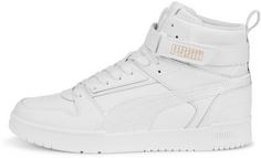 PUMA RBD Game Sneaker Herren puma white-puma white-puma team gold