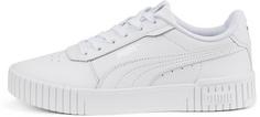 PUMA Carina 2.0 Sneaker Damen puma white-puma white-puma silver