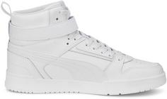 Rückansicht von PUMA RBD Game Sneaker Herren puma white-puma white-puma team gold