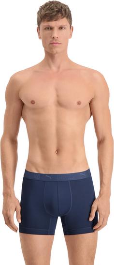 Rückansicht von PUMA Boxershorts Herren blue combo