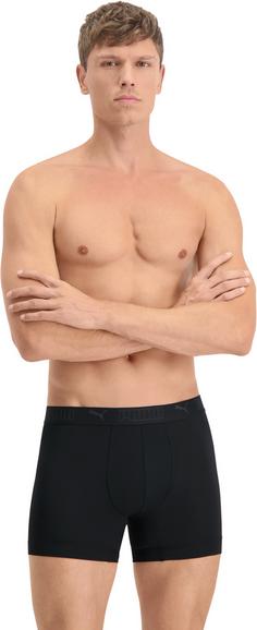 Rückansicht von PUMA Boxershorts Herren black