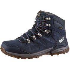 Jack Wolfskin REFUGIO TEXAPORE MID Wanderschuhe Damen dark blue-grey