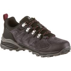 Rückansicht von Jack Wolfskin REFUGIO TEXAPORE LOW Wanderschuhe Damen dark steel-purple